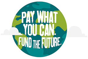 Pay what you can. Fund the Future.